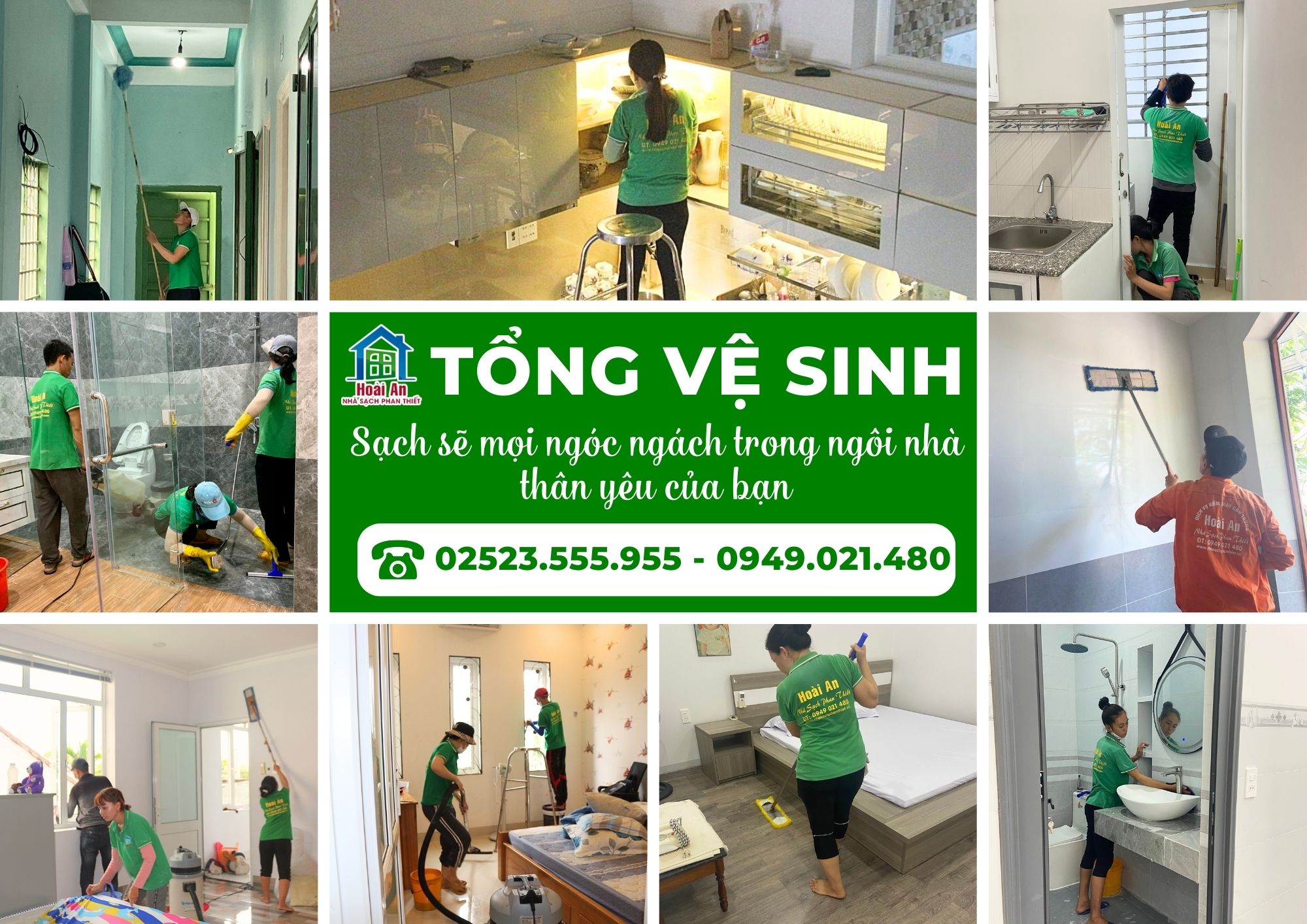 Tổng vệ sinh nhà, dọn dẹp nhà Tết Phan Thiết