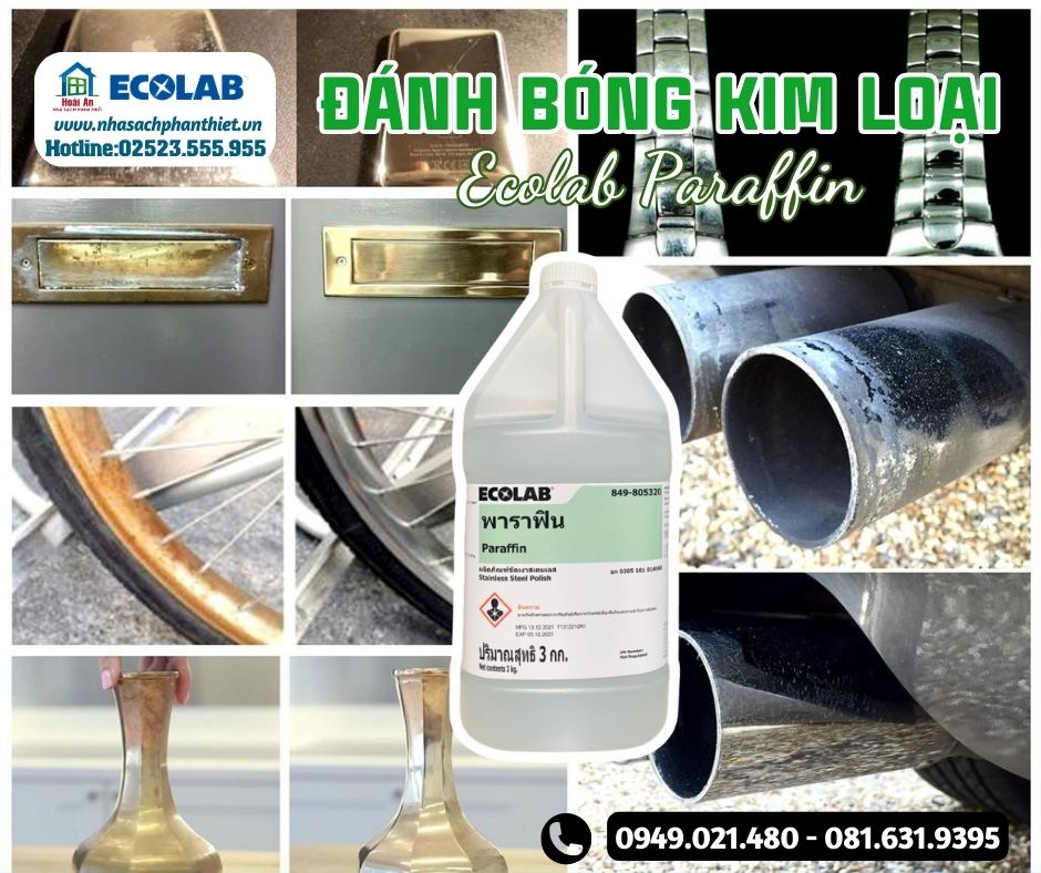 Đánh Bóng Kim Loại Ecolab Paraffin