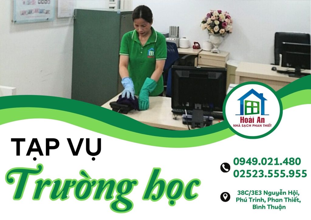 Tạp vụ trường học Bình Thuận